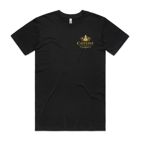 Caffeine Kings Men's Tee .Front & Back Print Thumbnail
