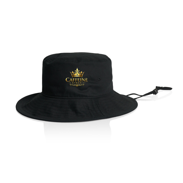 Caffeine Kings.As Colour Wide Brim Bucket Hat Thumbnail