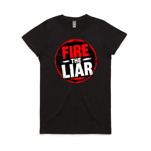 Fire the Liar Women's Maple T Thumbnail