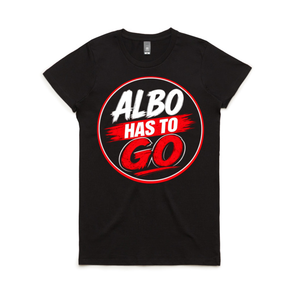 Albo has to Go Women's Tee Thumbnail