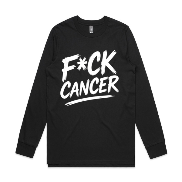F*CK CANCER Men's Long Sleeve Thumbnail