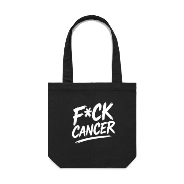 F*CK CANCER Tote Bag Thumbnail